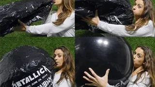 Jennifer Inflates Metallica Ball