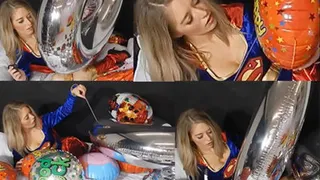 Carly Popping Mylar Foil Balloons HIGH DEFINITION* *SINGLE CAM*