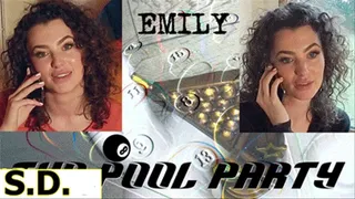 Emily The Pool Party *SINGLE CAM*