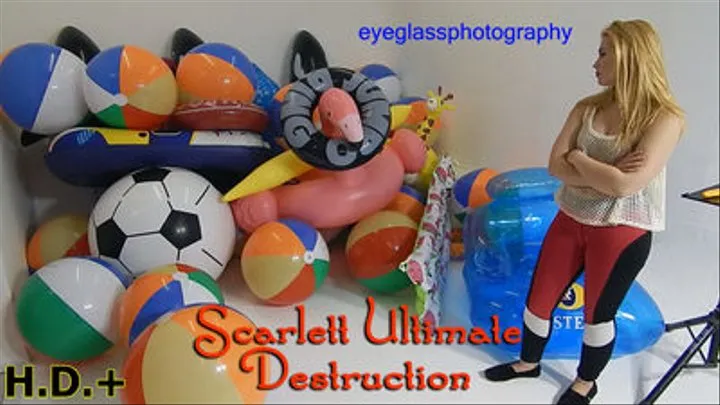 Scarlett Ultimate Destruction *HIGH DEFINITION+* *SINGLE CAM*