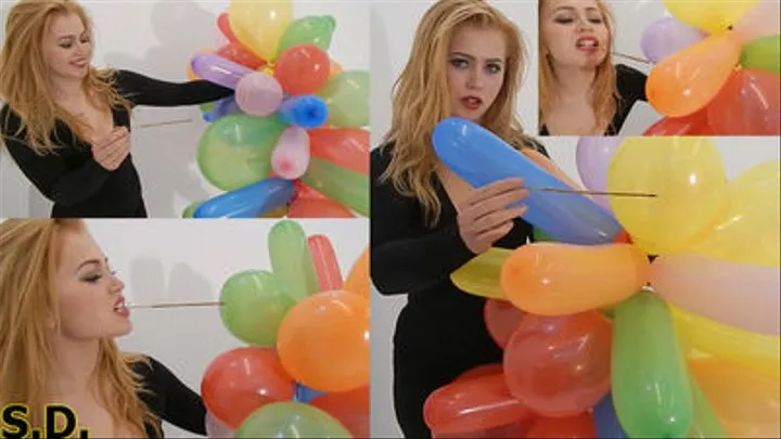 Scarlett Incense Burning Party Balloons