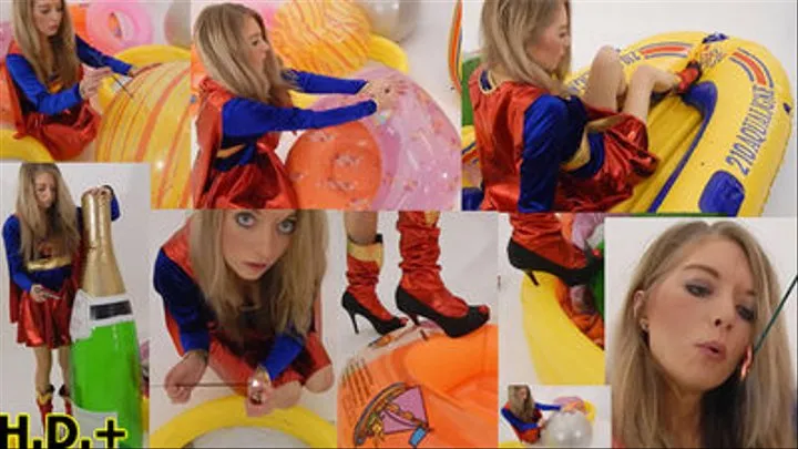 Super Carly Inflatable Popping *HIGH DEFINITION+* *SINGLE CAM*