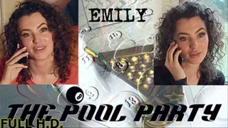 Emily The Pool Party HIGH DEFINITION* *SINGLE CAM*