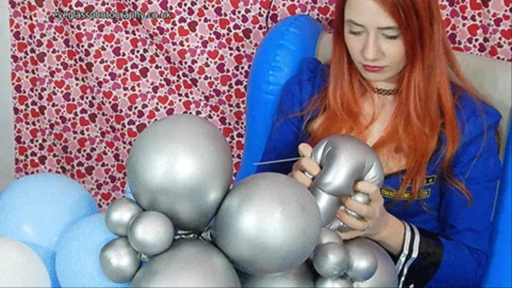 Sprite Deflates 6 Month Old Oxidized Balloons HIGH DEFINITION* *MULTI CAM*