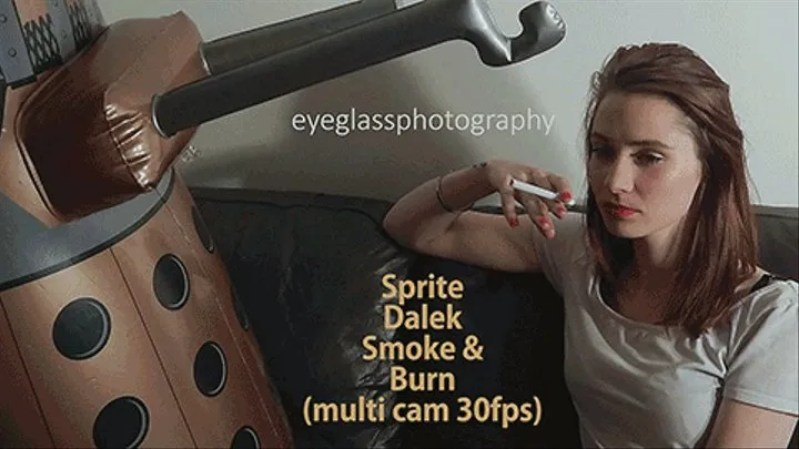 Sprite Dalek Smoke & Burn HIGH DEFINITION* *MULTI CAM*