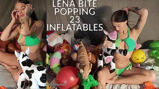 Lena Ultimate Bite Popping Party Inflatables HIGH DEFINITION* *MULTI CAM*