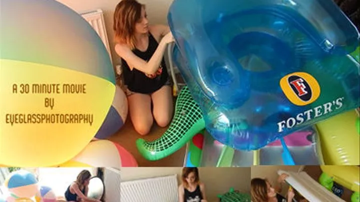 Isla Inflates At Home *SINGLE CAM*