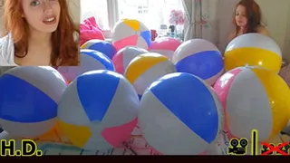 Jayne Bedroom Beachballs Lesson (PART 1: Inflation) *SINGLE CAM*