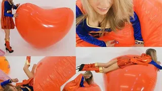 Super Carly Deflates Huge Heart *SINGLE CAM*