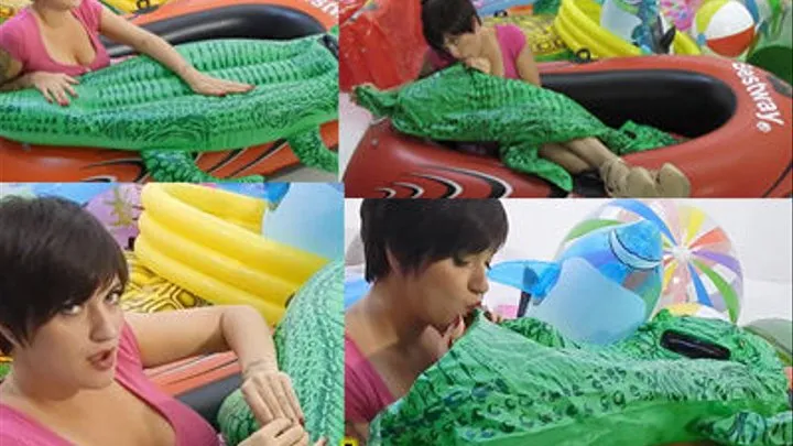 Brook Mouth Inflates Croc *SINGLE CAM*