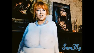 Cum worship Sam38g Fat ass & watch her Orgasm