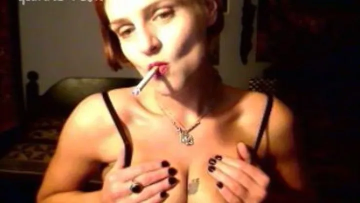 Smoking and Bouncing my Tits MPEG