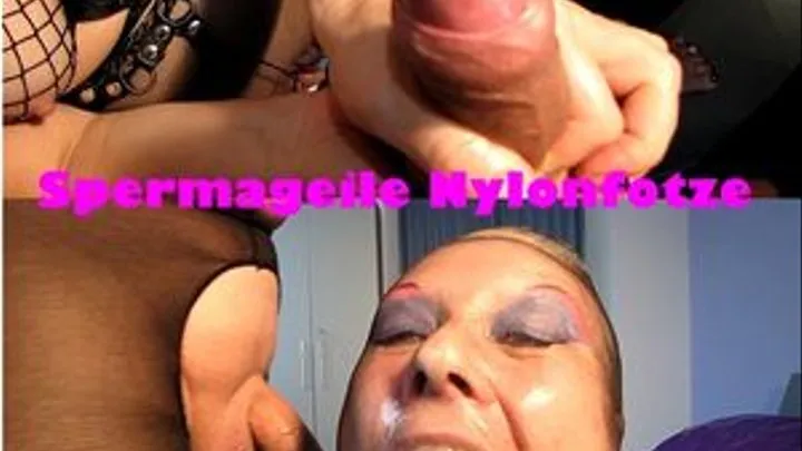 Nylonface cumshot