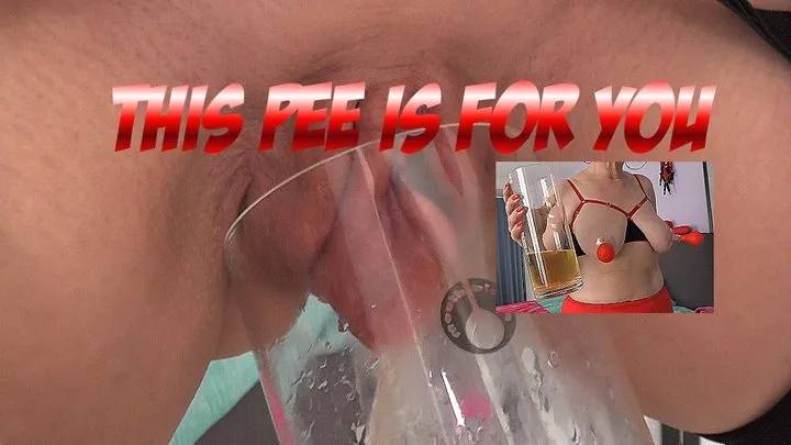 This pee is for you