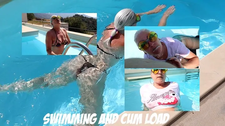 Swimming and cum load