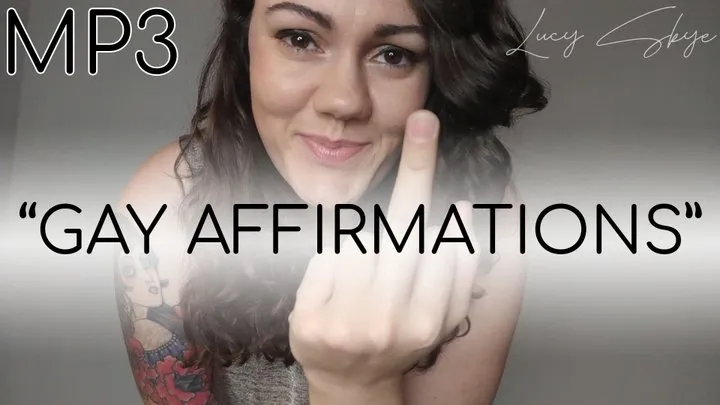 Gay Affirmations - AUDIO ONLY