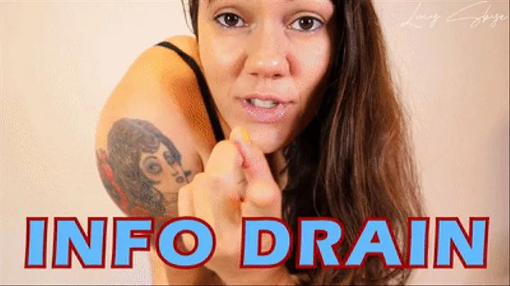 Info Drain for Blackmail-Fantasy