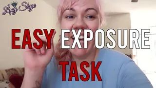 Easy Exposure Task