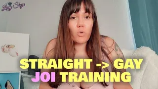 Straight to Gay JOI Training
