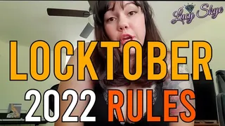 Locktober 2022 Rules