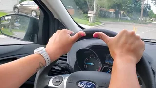 Bendy Thumbs While Driving