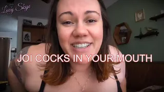 JOI Cock in your Mouth