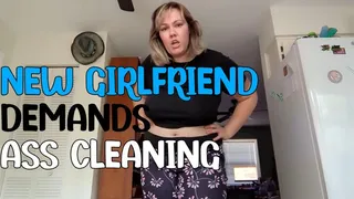 New Girlfriend Demands Ass Licking