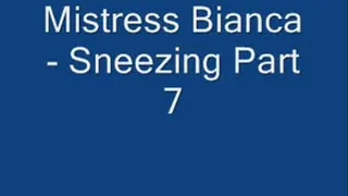 Sneezing Part 7