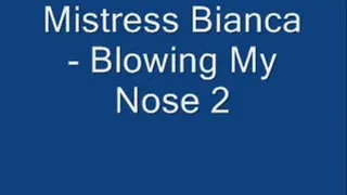 Blowing my Nose 2