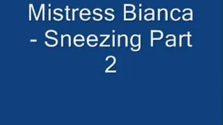 Sneezing Part 2