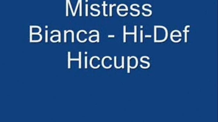 Hiccups