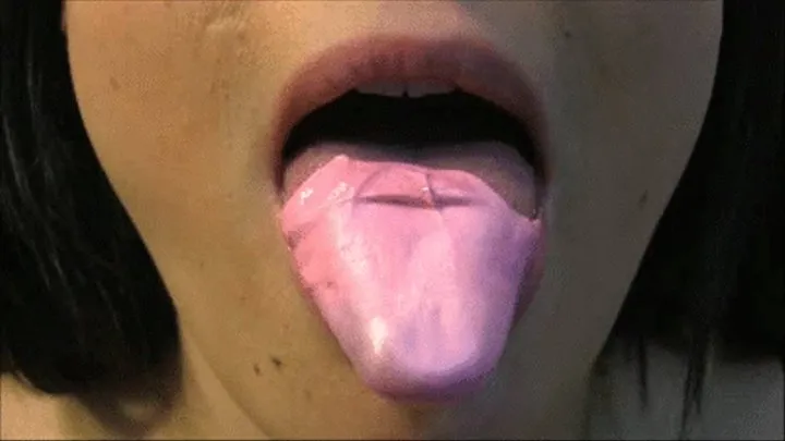 Bubblegum Encased Tongue