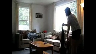 Vacuuming Voyeur