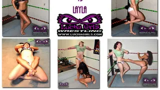 1604-Back For A Belly Beating - Jezabel vs Layla