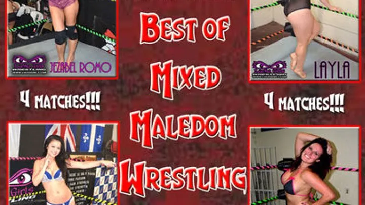 1581C-Best of Mixed Maledom Wrestling Volume 1