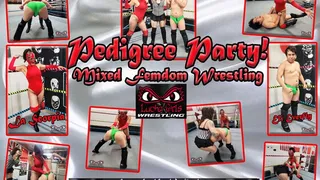 1292- A Pedigree Party - Mixed Femdom Wrestling