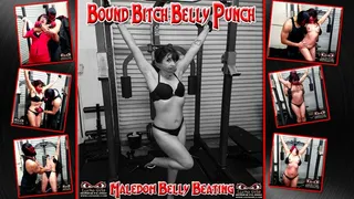 1468-Jezabel Bound and Bellypunched! - Maledom Belly Domination