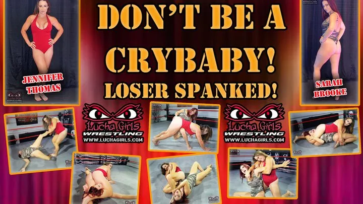 1296-Dont Be A CryBaby! - Loser Spanked!