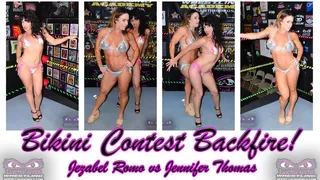 1354-Bikini Contest Backfire! - Loser Stripped Nude