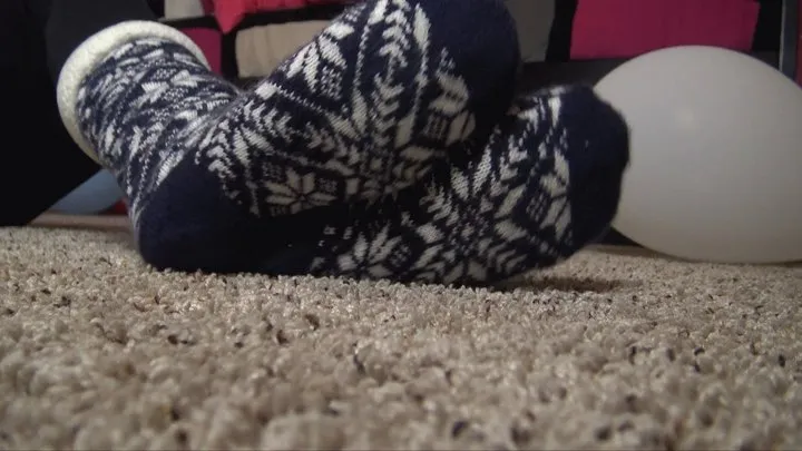 ROXIE RAE FINDOM SLIPPERS FOOT TEASE- FEET ONLY