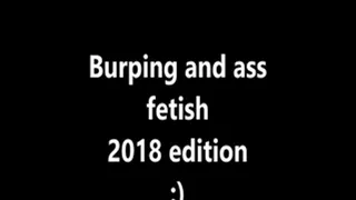 Burping and ass fetish together