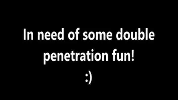 Double penetration fun