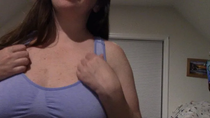 Burping fetish and bouncing big tits