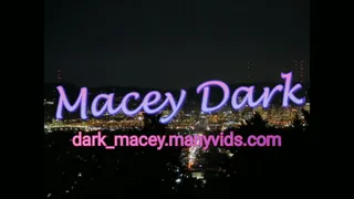 Macey Dark Sloppy Cum BJ