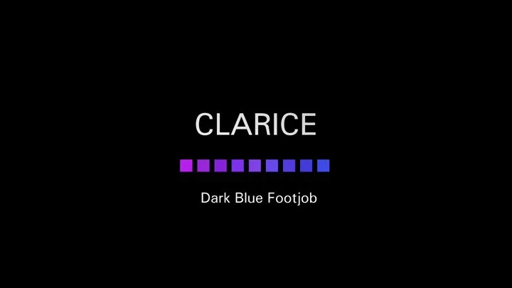 Clarice Footjob and Toe Fuck