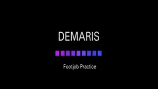 Demaris Footjob Practice