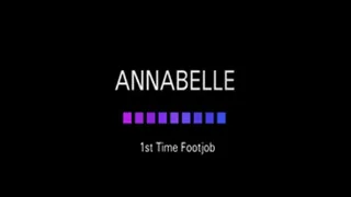 Annabelle Size 11s First Footjob