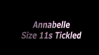 Annabelle - Size 11s Tickled and Worshiped