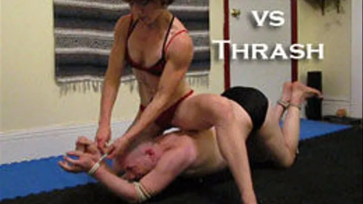 Bondage Wrestling: VeVe Lane vs Thrash (Mixed) ROUND 1