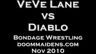 Bondage Wrestling: VeVe vs Diablo (Mixed). Part 2 of 2